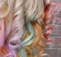 Hair Chalk Comb, 5Colors Temporary Hair Dye Marker Gifts for Adults 8 9 10 11 12 years old Girls Kids for Halloween Christmas Birthday Party, Cosplay. 
