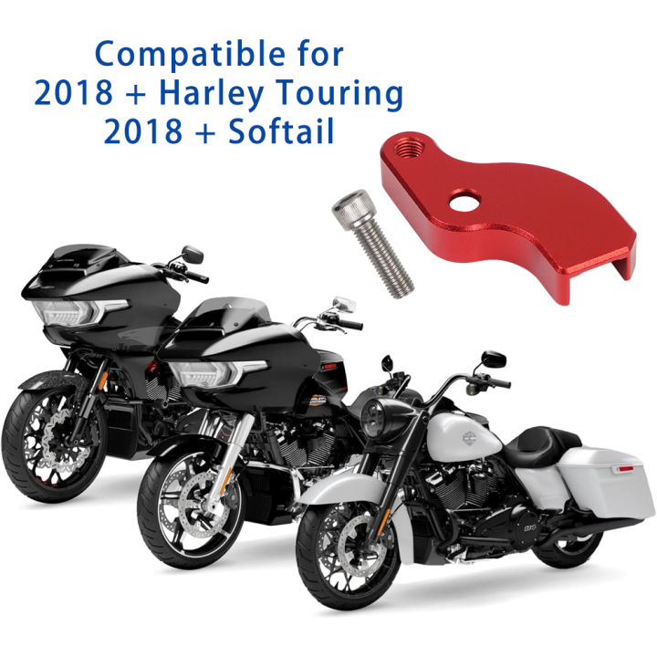 CNC%20Shift%20Neutral%20Gear%20Shift%20Assist%20Gear%20Shift%20Linkage%20Fit%20For%202018-2025%20Harley%20Touring%20For%202018-2025%20Softail%20Black/Red/Silver%20-%20Image%203