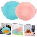 Kitchen Gadgets Round Air Fryer Silicone Liner 6.8 Inch for 5 To 8 Quarts Non stick Reusable Easy To Clean Kitchen Accessories. 