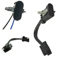 7" / 5.75" H4 LED Headlight Wire Harness Adapte For Harley Touring Trike Road King FLHR FLHTP FLHX 2014 2015 Headlamp Wire Plug.