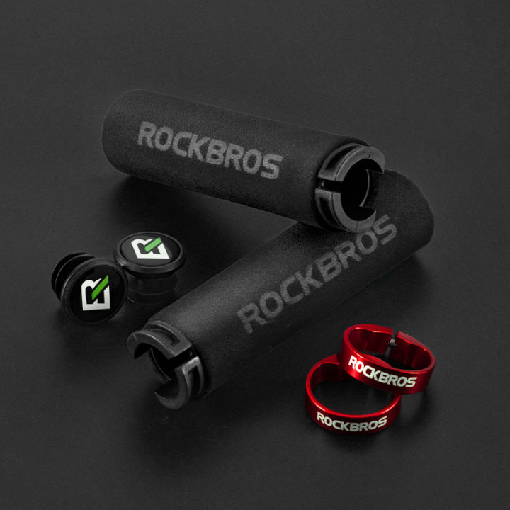 ROCKBROS%20Cycling%20Grips%20Anti-skid%20Shockproof%20Sponge%20Handlebar%20Grips%20MTB%20Road%20Bike%20Grips%20Ultraight%20Cycling%20Handlebars%20-%20Image%208