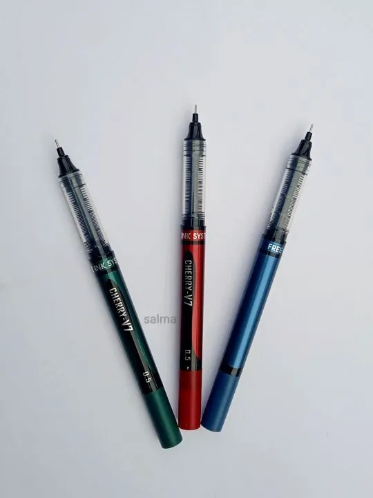 cherry%20-v7%20free%20ink%20Roller%20pen%20blue%20%20ink%20(0.5mm)%20-%20Image%203