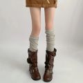 Night Teaching Room Foot Sock Women's Autumn Hose Gray Stepping Leg Warmer Ballet Sle White Pile Socks Calf Socks. 