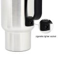Electric Heating Car Kettle 12V 450ml Vehicle Heating Cup Stainless Steel Camping Travel Kettle Water Coffee Milk Thermal Mug. 