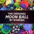 The Original Moon Ball - Hyper Bouncy Ball - All Ages Extreme Bounce and Fun - Perfect for Active Play and Outdoor Games - Sunset. 