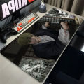 Large Mouse Pad Gaming Anime Jujutsu Kaisen Zenin Naoya Mousepad LockEdge Computer Keyboard Desk Mat  Base Mouse Mats. 