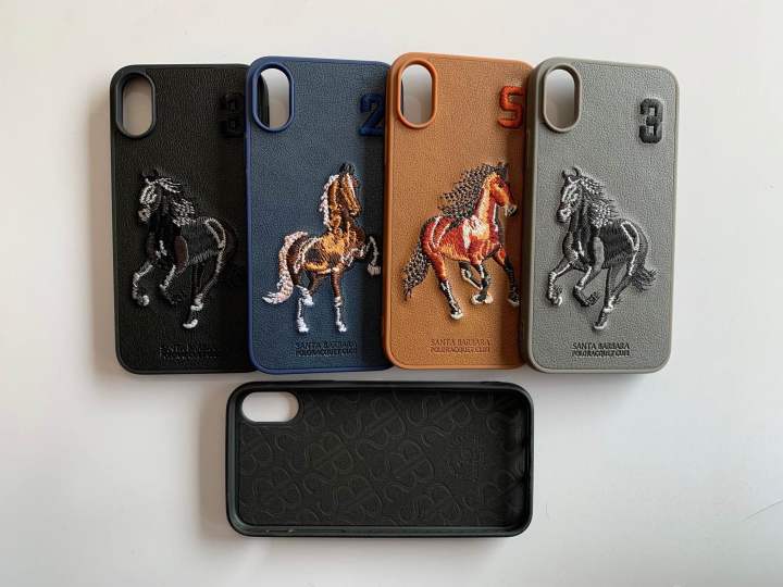 Apple IPhone X/ IPhone Xs POLO Leather Back Cover