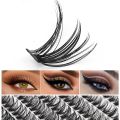 280pcs Individual Lashes Cluster D Curl Eyelash Extension Kit 30D 40D 9-15mm Mix Lash Clusters. 