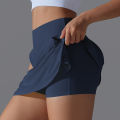 Outdoor Sports Yoga Skirt Badminton Tennis Skirt High Waist Breathable Sweat Skirt Active Athletic Yoga Fitness Skirt Short.