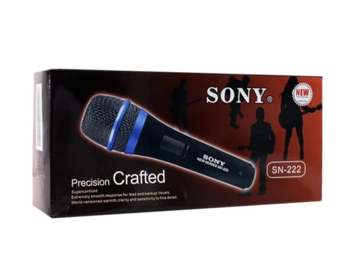 SONY%20Professional%20Dynamic%20Microphone%20For%20Vocal/Karaoke%20SN-222%20Wire%20MIC%20-%20Image%202