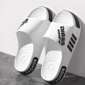 Big Size 48-49 Men Slippers Summer Flat Sole Home Slippers For Women Man Open Toe Trend Slides Couple Light Beach Shoes Sandals.
