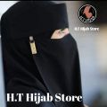 Niqab for Girls Saudi Style Niqab and Hijab for girls Women Gift |Ready to wear HT style. 