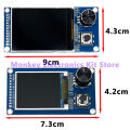 TFT 0.96-inch 1.3-inch 1.8-inch 2.4-inch OLED Module White/Blue Button EC11 Rotary Encoder IIC Interface LCD Screen. 