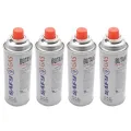 Can Gas Cylinder 4 Pieces Pack Butane Gas For Portable Gas Stoves. 