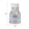 Car Interior USB Atmosphere Light Portable LED Lamp For BYD Qing Song Tang Yuan F3 S6 F0 I3 S7 G3 E5 E2 E1 E3 E9 D1 S8 E6 L3. 