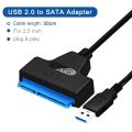 SATA to USB3.0 Adapter 5Gbps 2.5/3.5 Inch USB to SATA Adapter SSD Hard Disk Adapter M.2 NGFF Solid State Converter for Laptop PC.