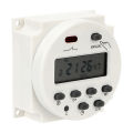 DIYWORK Digital LCD Electronic AC 220-250V Daily Weekly Programmable Timer Auto On/Off Relay Time Control Switch. 