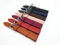 Calf Leather Watch Strap 12mm 14mm 16mm 18mm 20mm 22mm Genuine Leather Watch Band with Silver Pin Buckle. 