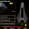 Plselis Lightweight High-Strength Carbon Fiber Road Bicycle Saddle 56g Hollow Breathable Ergonomic Seat Cushion.
