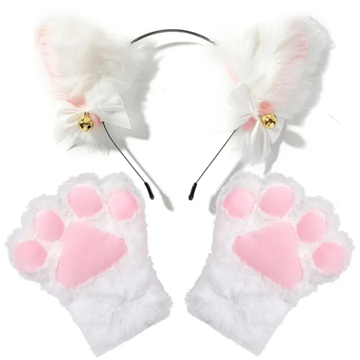1%20Set%20Cute%20Cat%20Ear%20Hair%20Wear%20Claw%20Gloves%20Girls%20Anime%20Cosplay%20Costume%20Plush%20Bell%20Cat%20Fur%20Ear%20Hairband%20Night%20Party%20Club%20Headbands%20-%20Image%203