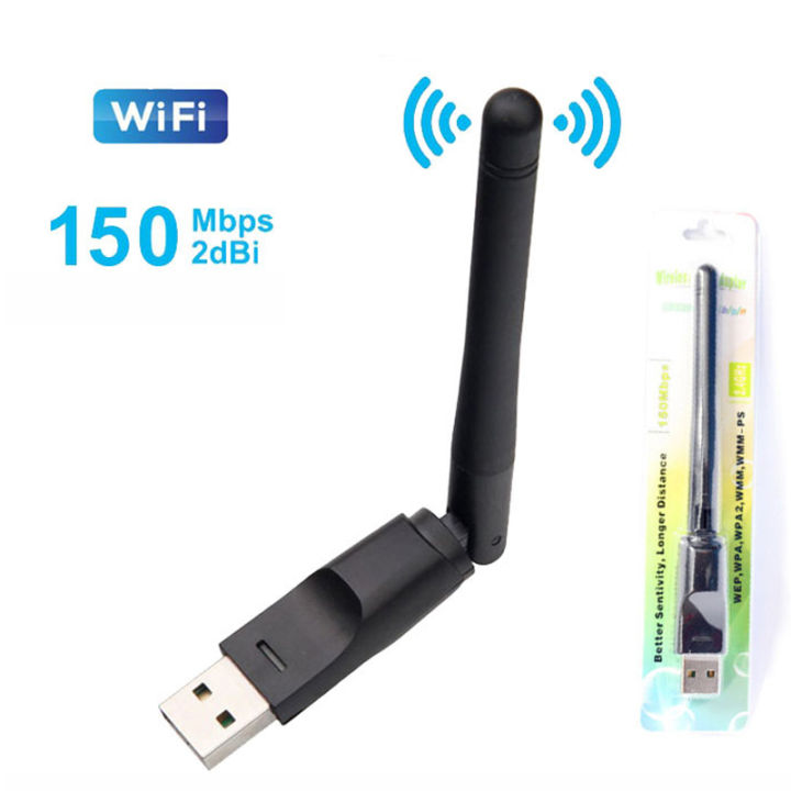 150Mbps MT7601 Wireless Network Card Mini USB WiFi Adapter LAN Wireless ...