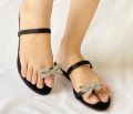 Stylish Butterfly Kolhapuri Chappals for Women – Trendy Summer Flats for Casual Wear. 