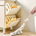 Wall-Mounted Shoe Rack, Hidden Storage Shelf, Foldable Plastic Organizer, No-Drill Installation, Multi-Layer Space Saver. 