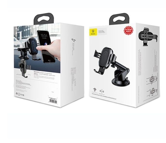 Baseus Wireless charger Gravity car mount Osculum type WXYL-A01 Black