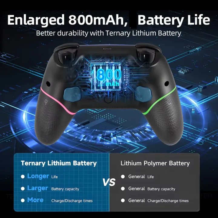 Wireless%20Bluetooth%20Controller%20For%20%20Switch%202/PS3/PS4%20Console%20Gamepad%20for%20Android/IOS%20Smart%20Phone%20PC%20Joystick%20Controle%20-%20Image%206