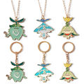 Genshin Impact Sumeru Aranara Arama Keychain Kawaii Figure Pendant Key Chain for Fans Collection Jewelry Christmas.