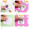Preschool Busy Book for Toddlers Kids Early Education Montessori Toys 12 Themes Matching Quiet Books Kindergarten Learning Aids. 