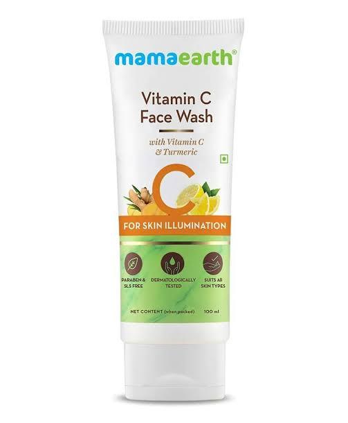 Mamaearth%20Vitamin%20C%20Face%20Wash%20with%20Vitamin%20C%20and%20Turmeric%20for%20Skin%20Illumination%20-%20100ml%20-%20Image%203
