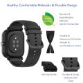20mm Silicone Strap For Amazfit Bip 3 Pro/S Lite/U Pro/GTR 42mm Correa /GTS 4 Mini/2 2E 3 Wristband Bracelet/Galaxy Watch 6 5 4. 