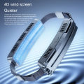 Wearable Waist Fan Multifunctional 3 Speeds Adjustable Ice Compress Efficient Wide Angles Belt Fan for Outdoor Sports. 