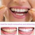 1 pair Teeth Veneers Men Women Brightening Dentures Temporary False Teeth Cover Instant Imitation Braces For Confidence Smile.