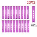 5 Sizes Of Curling 20 Pieces Of Perm Curling Rods Irons Plastic Cold Wave Rods Perming Rods Curling Irons Hair Styling Tools. 