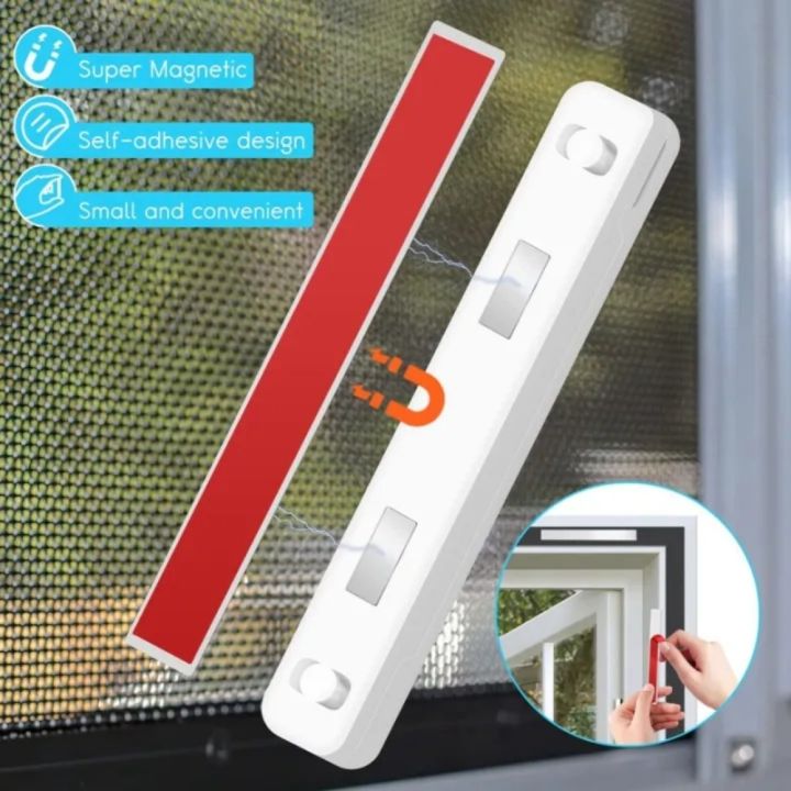 Magnetic%20Window%20Screen%20Clip%20Rust-proof%20Drilling-Free%20Fixation%20Buckle%20for%20Mosquitoe%20Net%20Windows%20Doors%20Nail%20Free%20Insect%20Protection%20-%20Image%205