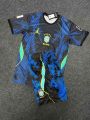 Brazil Aero-Fit Away jersey pant combo Brazil away Football Jersey and Shorts Premium Kit.