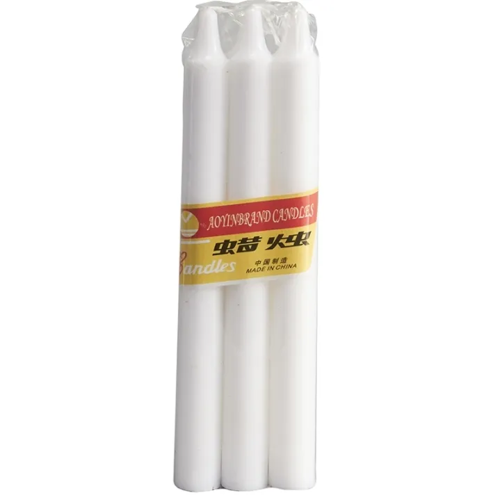 White%20China%20Candles%20(Pack%20of%208)%20Paraffin%20Wax%207.5%20Inches%20Long%20Lit%20Bright%20Burning%20Candles%20-%20Ideal%20for%20Decoration,%20Dinner%20and%20Religious%20Purpose%20-%20Image%203