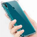 Huawei Y9.19 TPU Clear Back Cover & Clear Back Poli 2in1 Combo Pack.