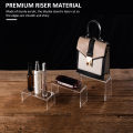 3/6/9Pcs Acrylic Display Stand Blind Box Storage Shelf U Shape Lightweight Cupcake Holder Dessert Display Jewelry Display Riser.