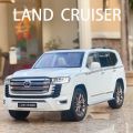1/18 Toyota Land Cruiser LC300 SUV Alloy Model Car Toy Diecasts Metal Casting Sound and Light Car Toys For Children Vehicle.