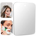 Acrylic Mirror Shower Shaving Fogless Mirror Washroom Travel Accessories For Women Makeup Man Shaving Bathroom Tools.