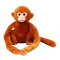 Simulation Cute Monkey Plush Toy Golden Monkey Doll Long Arm Monkey High-end Curtain Bundled Ornaments Stitch Stuffed Toys. 