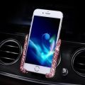 Car Phone Holder Diamond Crystal Car Air Vent Mount Clip Mobile Phone Holder Stand In Auto Bracket Interior Accessories New. 