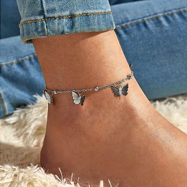 %E3%80%90Top-rated%E3%80%91%201-3pcs%20Simple%20Metal%20Chain%20Butterfly%20Pendant%20Anklet%20for%20Women%20Adjustable%20Layered%20Vintage%20Minimalist%20Beach%20Anklet%20Set%20Foot%20Jewelry%20-%20Image%203