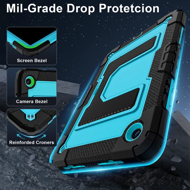 Funda%20For%20%20%20Tab%20A11%20Plus%2011%20A9%20plus%2011"Case%20Shockproof%20Safe%20PC%20Silicon%20Hybrid%20Stand%20Tablet%20Cover%20%20Tab%20A11%208.7%20-%20Image%204