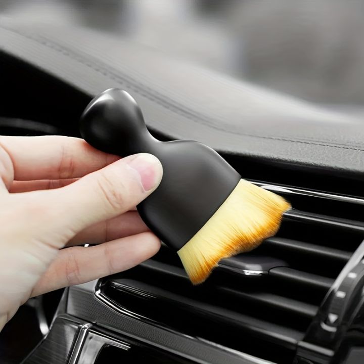 2 Pcs Car Interior Dust Sweeping Soft Brush Car Washing Tool ...