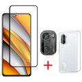 3 in1 Screen Protector Combo For Poco F3. 