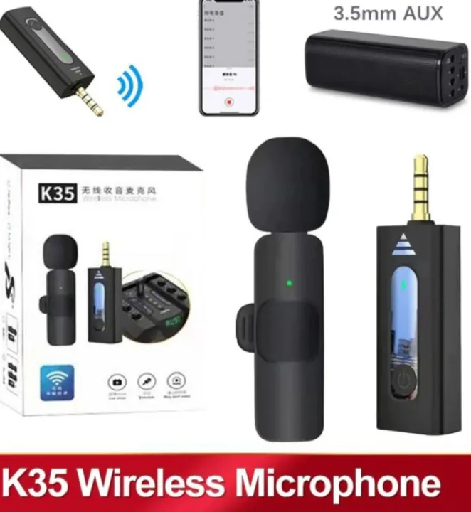 K35%20Single%20Wireless%20Microphone%203.5mm%20Jack%20Lavalier%20Microphone%20for%20Recording%20Video%20Live%20Broadcast%20Noise%20Reduction%20Mini%20Wireless%20Mic%20for%20Android%20iPhone%20Camera%20Interview%20Vlog%20Podcast%20-%20Image%202